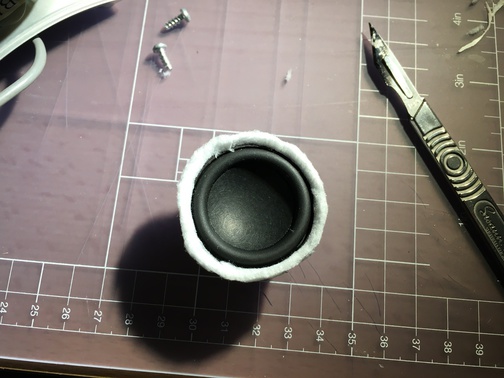 Gasket fitted.