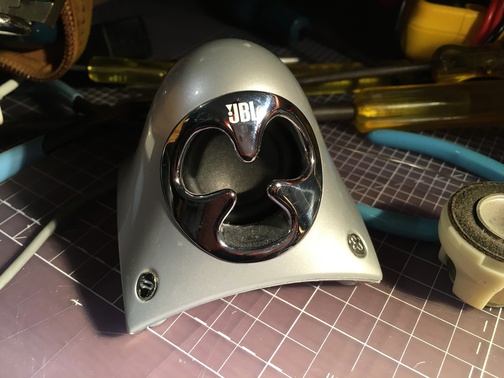 The satellite reassembled.